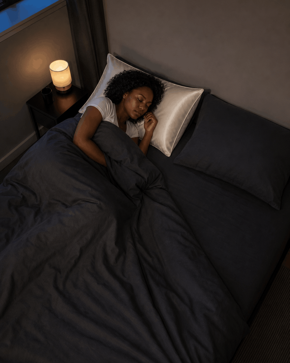 Luxury Ivory Silk Pillowcase - 22 Momme