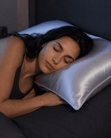 Luxury Silver Cloud Silk Pillowcase - 22 Momme