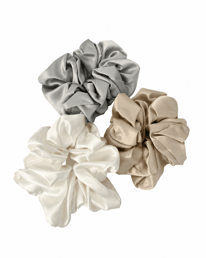 Mulberry Silk Scrunchie Set