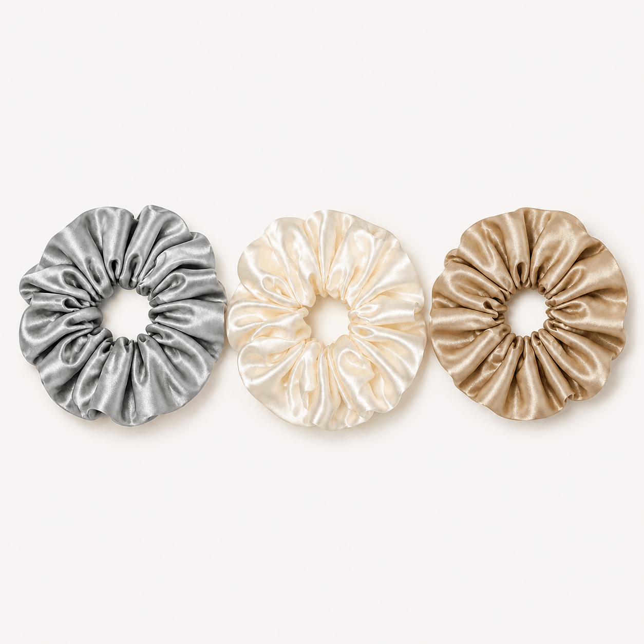 Mulberry Silk Scrunchie Set
